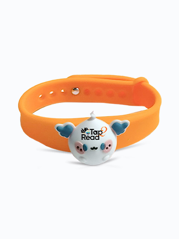 Tap2Read Kids Orange Wristband